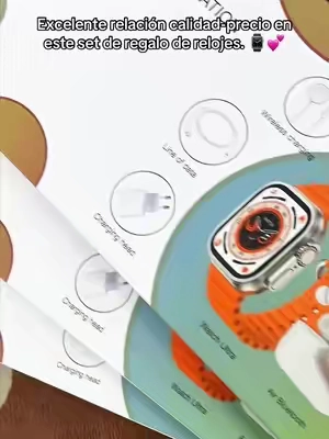 No solo recibirás el reloj⌚️ , sino también otros accesorios❤️ #smartwatch #electronicproducts #messager #wearablestyle #tiktokshop