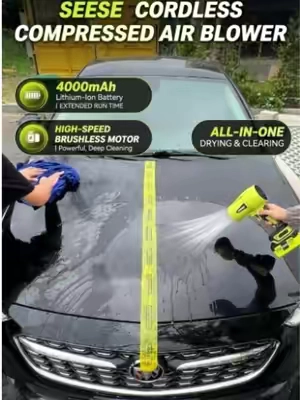 Skip the towel.Use this instead!#blower #carowners #tiktokshopsummersale #fyp #fan 