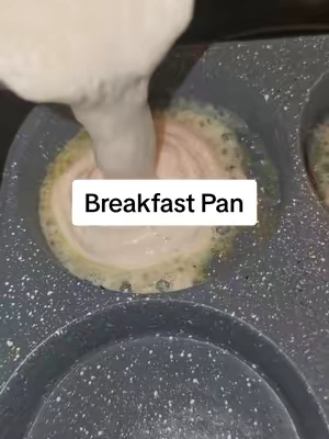 Replying to @erikreals I'll take home made over restaurant any day 🍳 #breakfastideas #breakfastpan #pancakepan #eggfryingpan #easybreakfastideas 