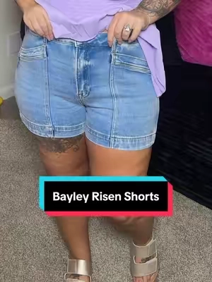 I didn’t think I could love another pair of denim shorts until I put these on. 🙌 They hug in all the right places, smooth the tummy without feeling tight, and the longer inseam gives me the confidence to wear them all day. These are the kind of shorts that make getting dressed easy. @Wild Oak Boutique  #tiktokshopsummersale #RisenShorts #DenimObsessed #TummyControlShorts #CurvyFashion         