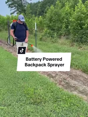 Battery Powered Backpack Sprayer,4 Gallons Electric Backpack Sprayer #backpacksprayer #sprayer #electricsprayer #lawncare #tiktokshopcreatorpicks @VEVOR Outdoor Store 