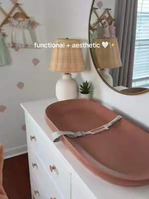 Proof that practical can still be aesthetic. This wipeable changing mat makes diaper changes easier while elevating your nursery with a clean, modern look. 🤍  #ChangingPad #NurseryInspo #BabyMustHaves #NewbornEssentials #jooldreamteam 