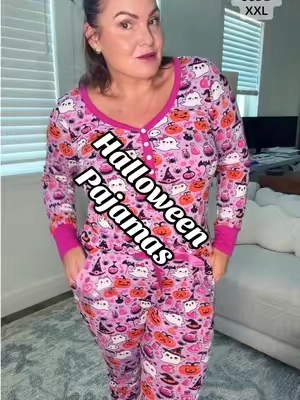 Halloween Jammies! #thicknstrong #jammies #halloweenpajamas #pajamaset #tiktokshopcreatorpicks 