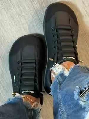 Replying to @RoTookie  Ayyyee 🙌🏽👣 Once you try barefoot shoes… there’s no going back. #barefootshoes #widetoebox #sliponshoes #walkingshoes #comfortableshoes 