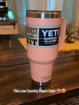 42 Oz yeti tumbler in one of the prettiest colors I've seen!! #yeti #yetitumbler 