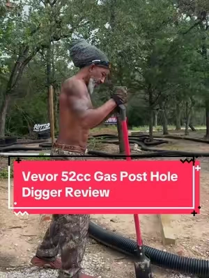 🕳️ Stop digging holes the hard way. Why spend all day fighting the ground when you can let the machine do the work? Whether you’re building a fence, planting trees, installing posts, or bringing your backyard vision to life, this VEVOR 52cc Gas Post Hole Digger makes clean, deep holes in minutes—not hours. 💪 Less effort. ⏱️ More holes. 🌳 More time to build what matters. If you’ve got land, a ranch, a homestead, or weekend projects… this is one tool you’ll wish you bought sooner. 👇 Tap the cart and let the auger do the digging while you save your energy for the rest of the job. #gardentok  #VEVOR #PostHoleDigger #LandOwner #Homestead  