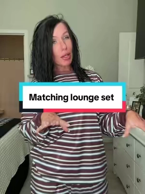 The matching set that does all the work for you. 🤎 Soft, comfy, wide-leg pants with pockets, and an oversized top you’ll reach for again and again. Perfect for lounging, errands, travel, or coffee runs! #matchingoutfits #matchingsetsforwomen #loungewear #tiktokshopsummersale #comfortstyle 