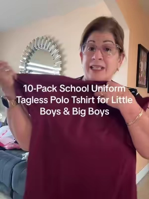10-Pack School Uniform Tagless Polo Tshirt for Little Boys & Big Boys#paratiiiiiiiiiiiiiiiiiiiiiiiiiiiiiii #TikTokShopp #tiktokshopsummersale 