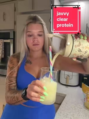 @Javvy clear protein refresher with all the benefits😍😍 #javvy #clearprotein #collagen #electrolytes  #fiber 