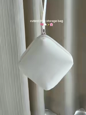 we love a cutest little storage bags 🤩✨ #storagebag #travelbag #aesthetic #organize #pouch 