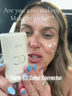 @tarte cosmetics #NoMakeupMakeup #MatureSkinBeauty#ViralBeauty #TARTECCColorCorrector #DARTECC