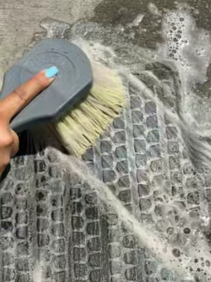 Mat ReNew Cleaner and Protectant is the first product designed specifically to quickly clean and restore rubber floor mats back to original condition without the greasy and slippery feel and look! #ChemicalGuys #DetailingLife #CarDetailing #beforeafter #howto