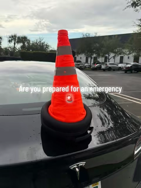 Are you prepared for an emergency?! 🚨 #carkit #tesla #liftkit #caraccessories 