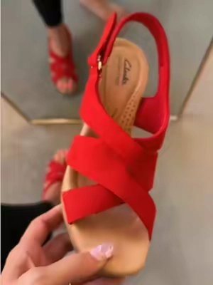 Clarks Nerisa Grace Wedge Sandals @HSN, Inc  #clarks #sandals