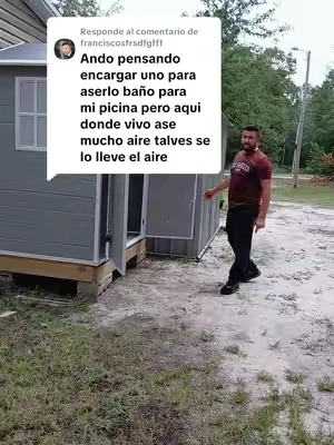 Respuesta a @franciscosfrsdfgfff #I 【2 Packages Shipping】Gizoon 6x4.4 FT Outdoor Storage Shed with Floor All-Weather Resin Garden Shed with Lockable Doors & Windows Plastic Tool Sheds for Patio Lawn & Garden Grey