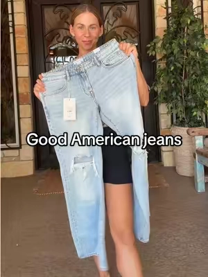 So sad that these don’t fit! #GoodAmericanJeans #LooseFittingJeans 