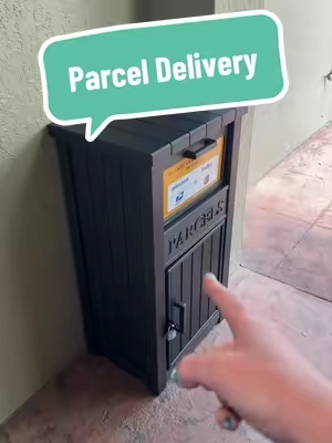 No more doorstep thieves @BIFANUO #parceldelivery #Home