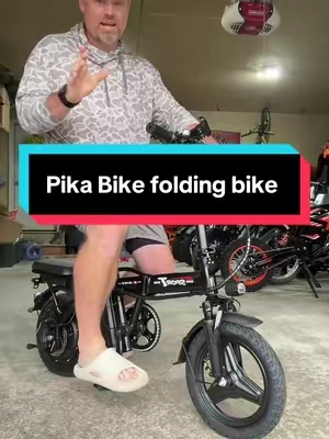 @PikaBike LLC folding ebike #ebike #foldingbike #bike #tiktokshopsummersale #tiktokshopcreatorpicks 
