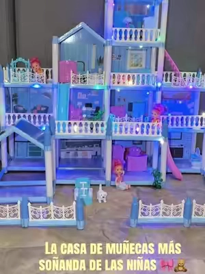La casa más soñada de muñecas #casademuñecas #toys #muñecas #jugetes #tiktokshop 