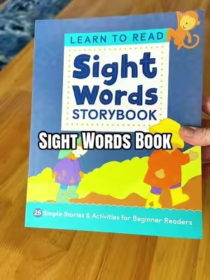 A simple way to help beginner readers build confidence one story at a time 📚 #sightwords #learntoread #readingpractice #preschoollearning #educationalbooks 