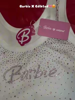 Thank you @Edikted! Such a cute collaboration!🎀👏🏽😍#barbie #cutetanktops #pink #contentcreator #fypシ 