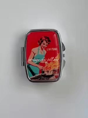 obsessed #pillbox #pillcase #pillorganizer #vintage 