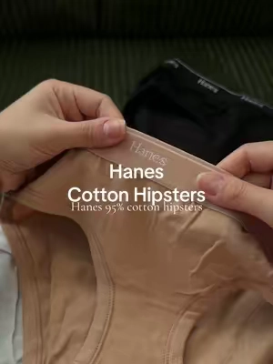 95% cotton ☁️ @Hanes #hanes #hanesunderwear #womensundergarments #cottonclothing #cottonunderwears 