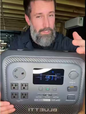 There ain’t nothin’ better than Bluetti #bluetti #powerstation #generator #solarpower 