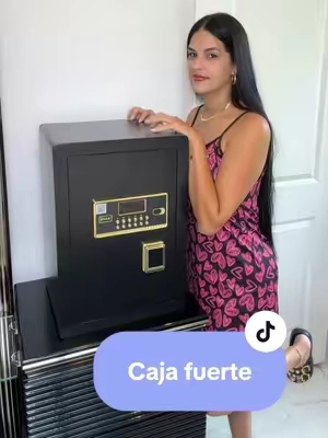 Desde que la compré estoy más tranquila #seguridad #Home #cajafuerte #homeessentials #tiktokshopsummersale 