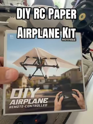 DIY RC Paper Airplane Kit