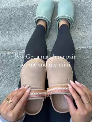 Yes, get a matching pair for you and your kiddo now. #crocs #matchingoutfits #matchingclogs #newarrivals #fyp 