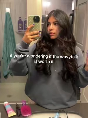 I’d say so…  #wavytalk #thermalbrush #blowoutbrush #blowout 