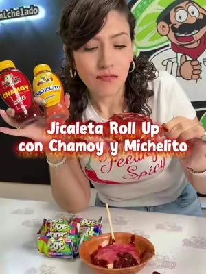 Calificá este antojo del 1 al 10 👀🔥 #jicama #fruta #chamoy #chile #recipesoftiktok 