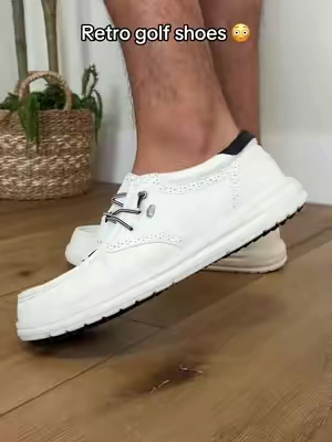 #golfshoes #heydudeshoes  #heydudepartner #tiktokshopcreatorpicks #heydudesamplestash   