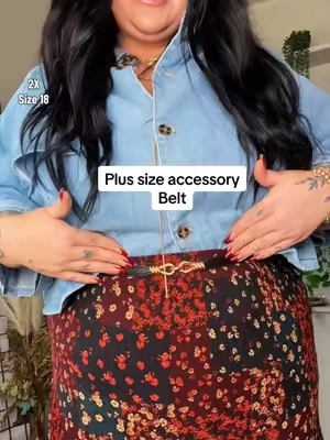 Well, you will instantly start adding it to every outfit you style. @Bloomchic @BloomChic #plussizefashion #belt #tiktokshopsummersale #fashionaccessories #bloomchic 