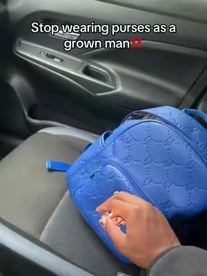 Stop wearing purses as a grown man‼️ #atoyye #thebest #bookbag 