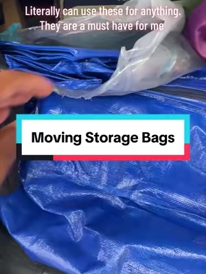 Moving Storage Bags are a literal game changer. An essential. A must have. I keep these around. #movingstoragebags #movingbags #storagebags #tiktokshopfind #tiktokshopcreatorpicks 