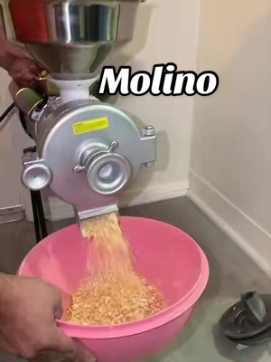 Molino eléctrico de granos, molinillos de especias de 3000 W, molino de maíz comercial con embudo, máquina de polvo de espesor ajustable, molino de harina y cereales de alta resistencia, molinillos de trigo, molinillo seco#molino #granos #moler #granja #hogar 