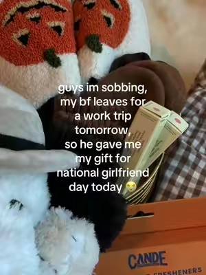 he knows me SO well omg I am so excited for fall i cant believe he made it fall themed 😭 @EADEM @Warmies #nationalgirlfriendday #nationalgfday #bf #boyfriend #spookygirl 