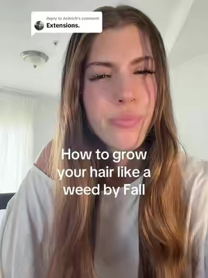 Replying to @Anitrich #hairgrowthtips #hairgrowth 