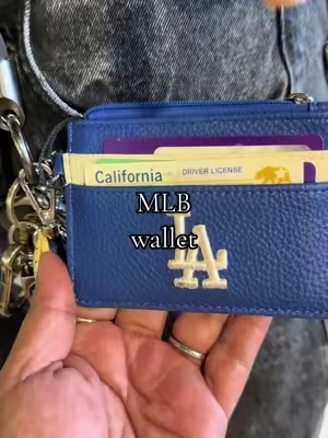 The little accessory that’s made the biggest difference. 💙⚾ I love clipping this Dodgers wallet onto my bag so my cards and ID are always easy to grab. Compact, cute, and perfect for everyday or game day! #TikTokShopfinds #Dodgers #Wallet #cardholder  #tiktokshopsummersale 