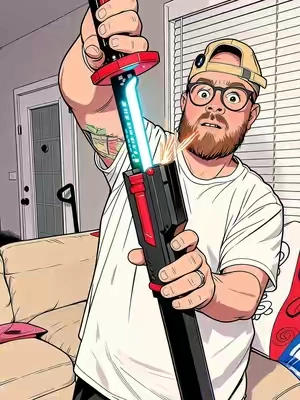 No pensé que una katana de juguete pudiera verse tan brutal. Tiene luces LED, efectos de sonido y cada movimiento se siente sacado de un anime. Si eres fan del anime o simplemente quieres algo diferente, esta está demasiado cool. #TikTokShopCreatorPicks #TikTokMadeMeBuyIt #TikTokShopSummerSale #AnimeGifts #GeekFinds LED katana, lightsaber toy, samurai sword, anime sword, cosplay prop, anime gifts, cyberpunk katana