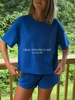 i love the oversized fit on the top - so many color options! #affordablefashion #twopieceset #matchingset #comfystyle #comfyoutfitinspo 
