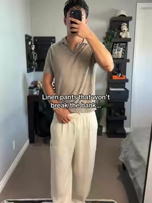Linen pants for summer #linenpants #linen #beachpants