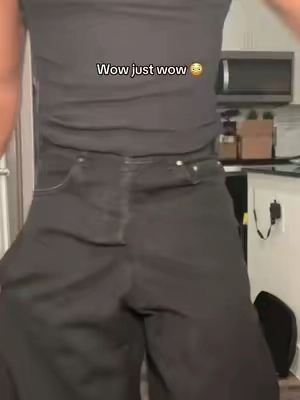 Okay wow. I wish I found these sooner. Good quality baggy black denim jeans are hard to find 