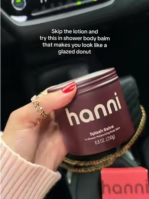 Hanni splash salve body butter #hanni #bodybutter #splashsalve 