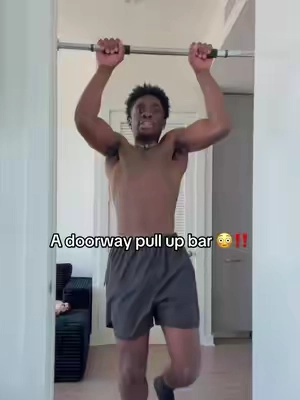 Can it? #pullups #pullupbar #Fitness #workout 