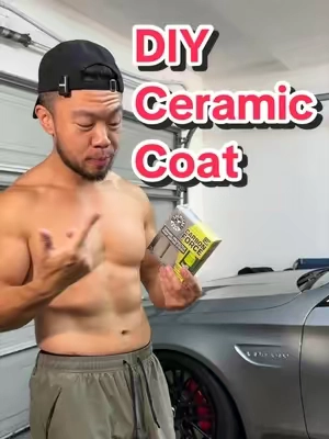 Ceramic Coating your Car can cost a lot but this kit from @Chemical Guys lets you DIY it! #ceramiccoating #detailing #carwash #carsoftiktok #c63 