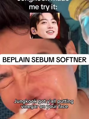 Beplain Mung Bean Sebum Softener – Korean sebum softening toner for blackhead remover routines, pore care, and sebum control. Softens hardened sebum in clogged “strawberry” pores with fermented mung bean vinegar, so blackheads, dead skin, and buildup dissolve and lift easier for smoother, refined-looking pores.#beplainporebeauty #mungbean #kbeauty #koreancleanser #glowingskin 