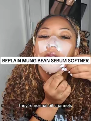 Beplain Mung Bean Sebum Softener – Korean sebum softening toner for blackhead remover routines, pore care, and sebum control. Softens hardened sebum in clogged “strawberry” pores with fermented mung bean vinegar, so blackheads, dead skin, and buildup dissolve and lift easier for smoother, refined-looking pores. #beplainporebeauty #mungbean #kbeauty #koreancleanser #glowingskin 
